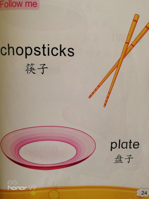盘子用英语怎么读